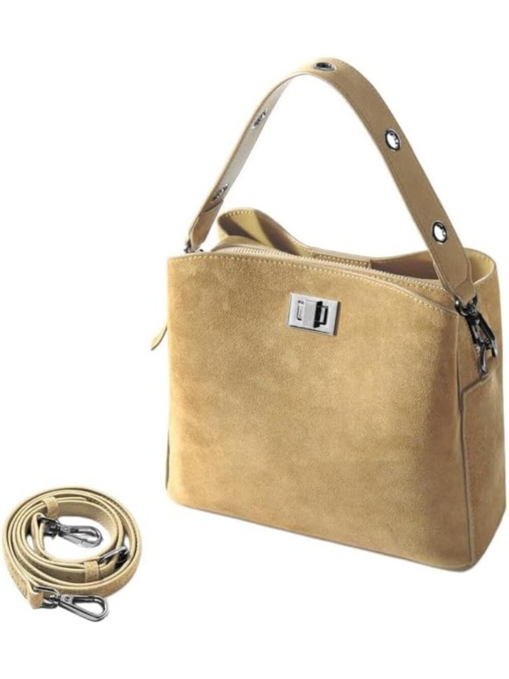 Stylish Genuine Leather Suede Handbags for Women | Chic & Durable Fashion Bags